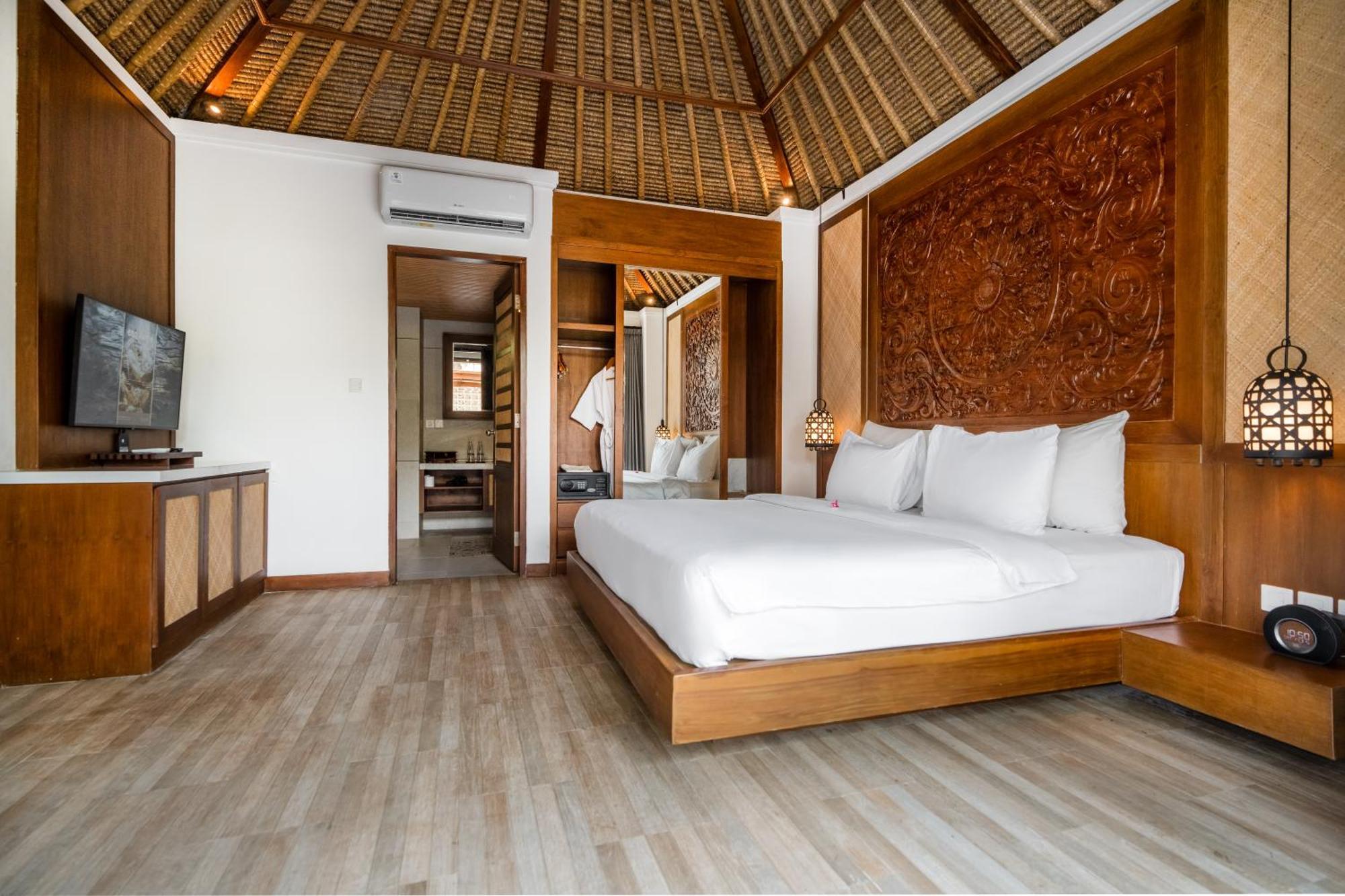 Candidasa Nirwana Beach & Resort מראה חיצוני תמונה Deluxe Ocean View